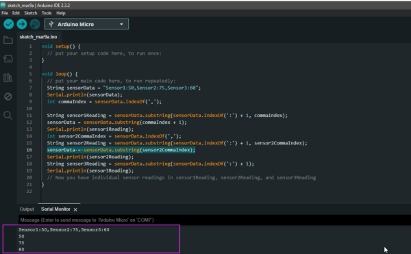 arduino split string - Sly Automation
